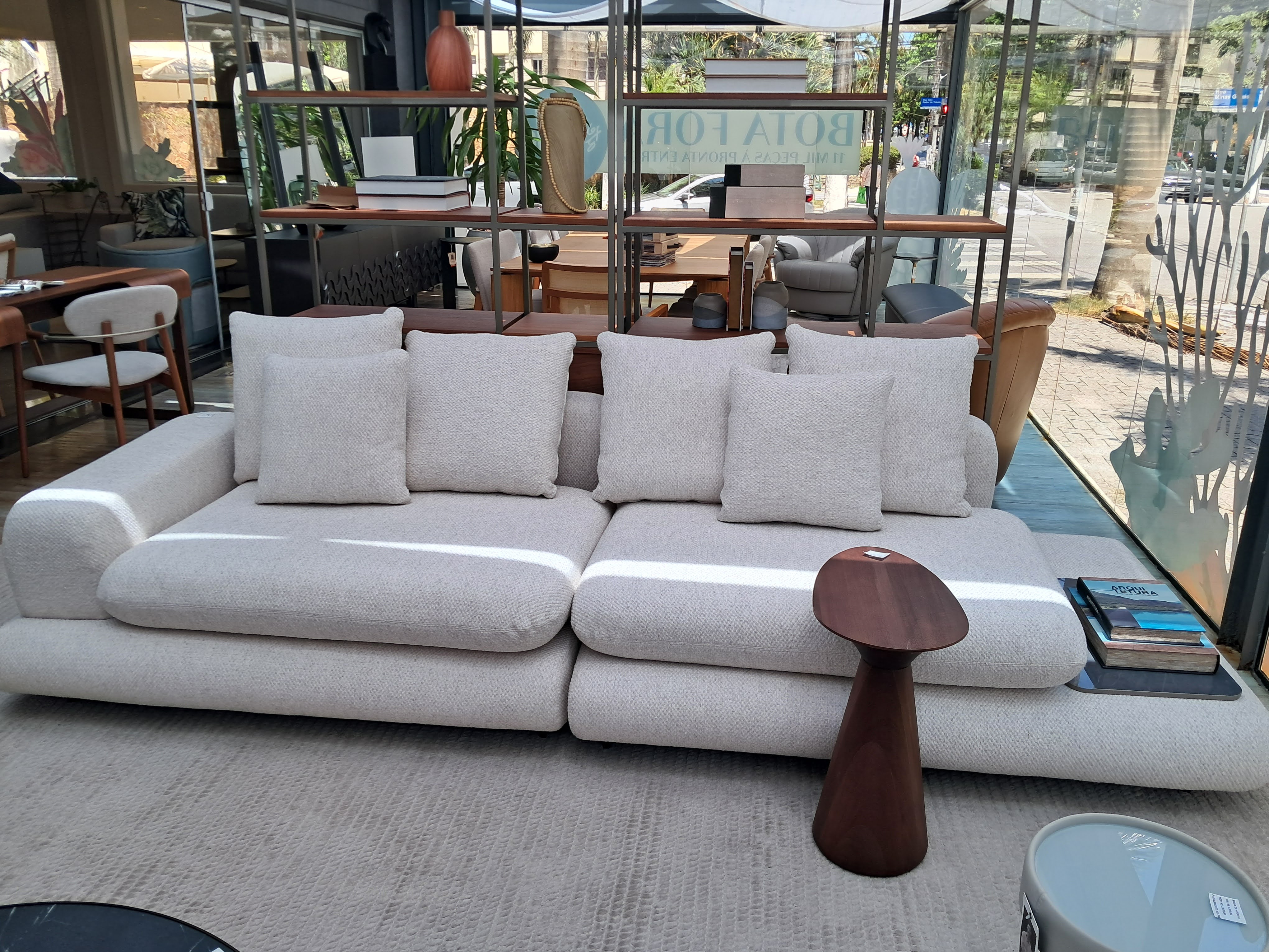 Sofá conceito modulado para ambientes personalizados