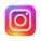 Ícone do Instagram com link para o perfil da designer de interiores
